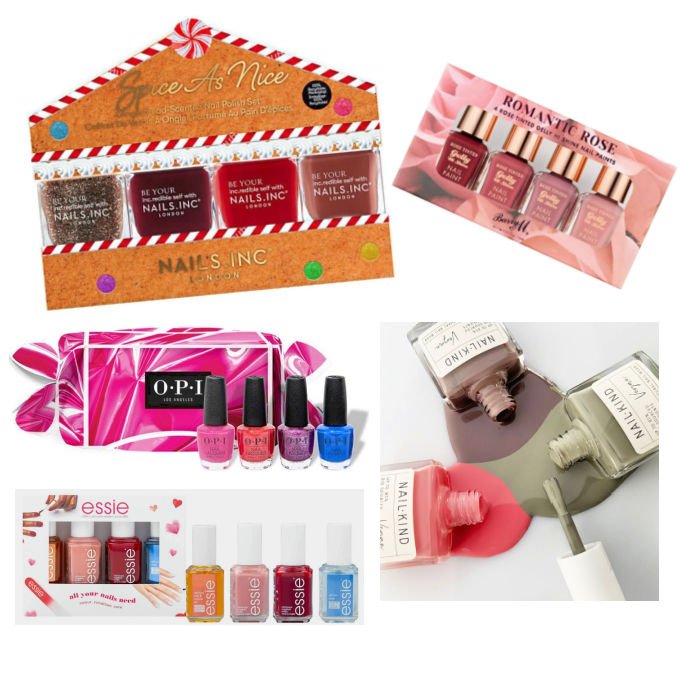 Best value Christmas beauty gift sets nail polish colour paint care manicure