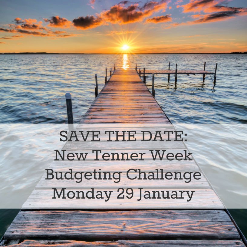 Boost Your Mood Tenner Week challenge save the date