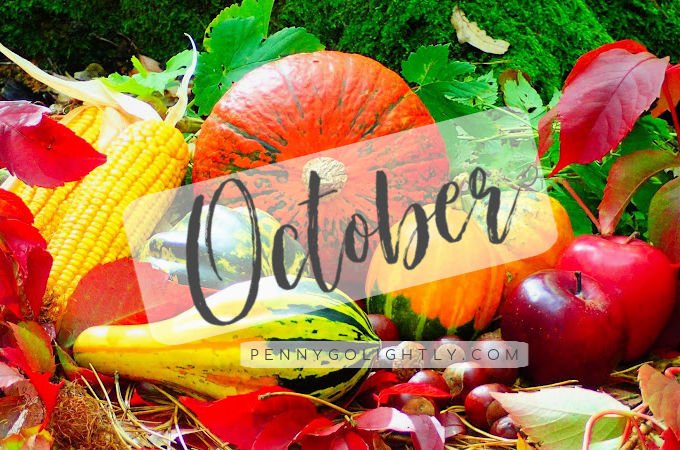 British seasonal food in October 2020 words by Penny Golightly