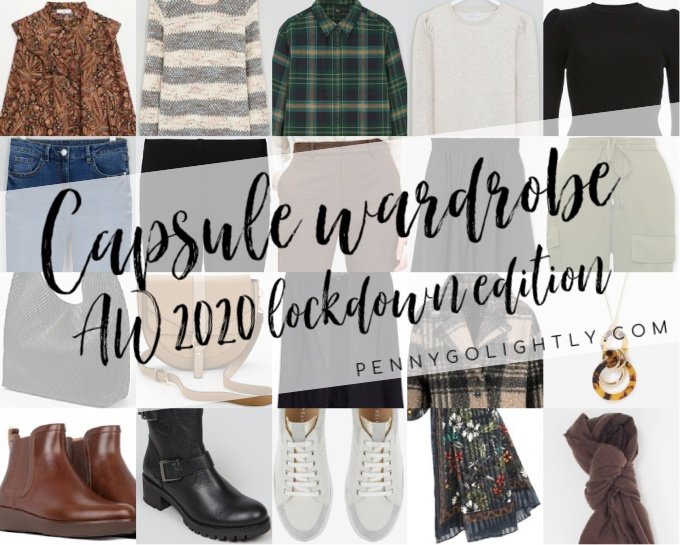 capsule wardrobe AW2020 Penny Golightly collage