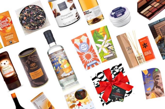 Christmas gift guide chocolate orange food drink beauty and home