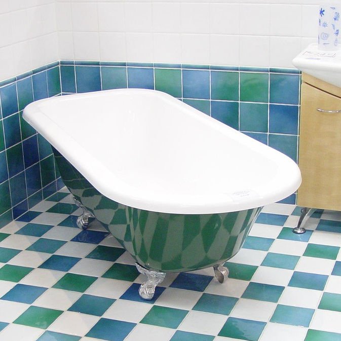 Mini bathroom delcutter challenge