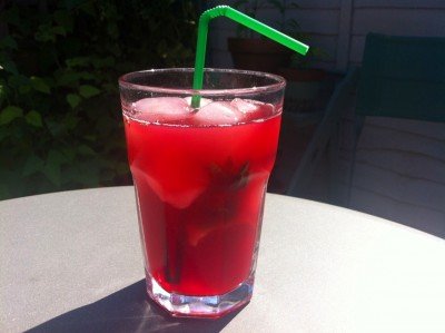 Cranberry iced tea recipe