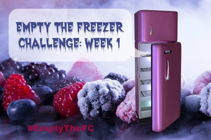 Empty The Freezer Challenge 2017 Week 1 EmptyTheFC Penny Golightly