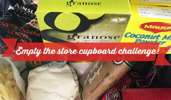 empty the store cupboard challenge Penny Golightly 2015