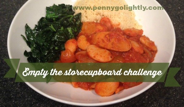 empty the storecupboard challenge week 2 penny golightly
