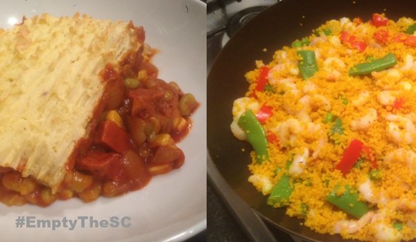 Empty the Storecupboard Challenge Week 20 pic 2 zero waste