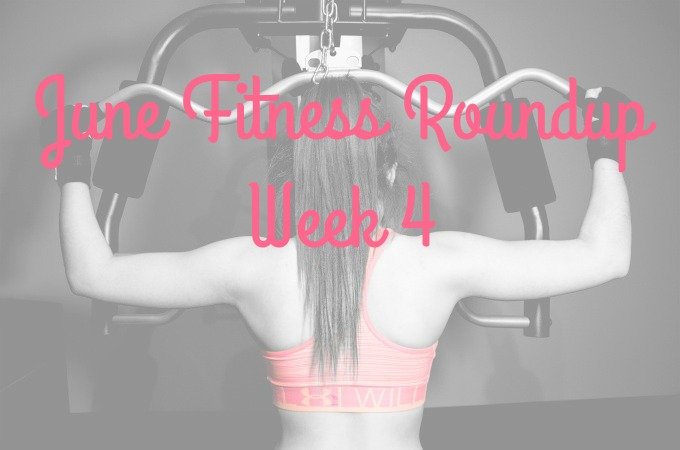 Fitness goals for June cheap free and thrifty Week 4