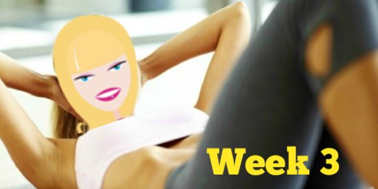 A month of getting fit for free: Week 3