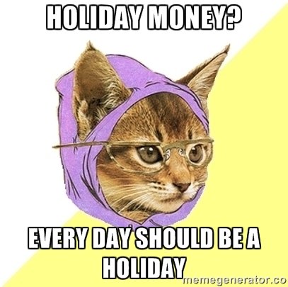 Jump Start Aug: Holiday Money Week: Day 1