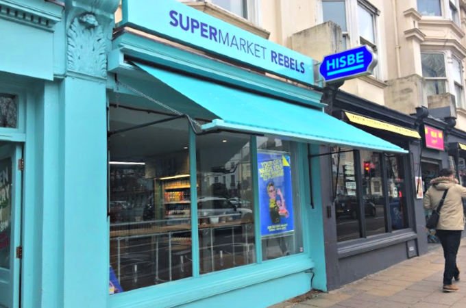 HISBE plastic free food shopping