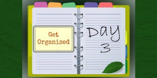 Jump Start Get Organised Week Day 3