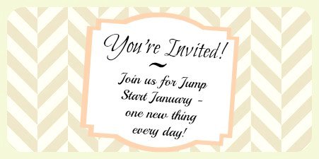 Join us for Jump Start January!