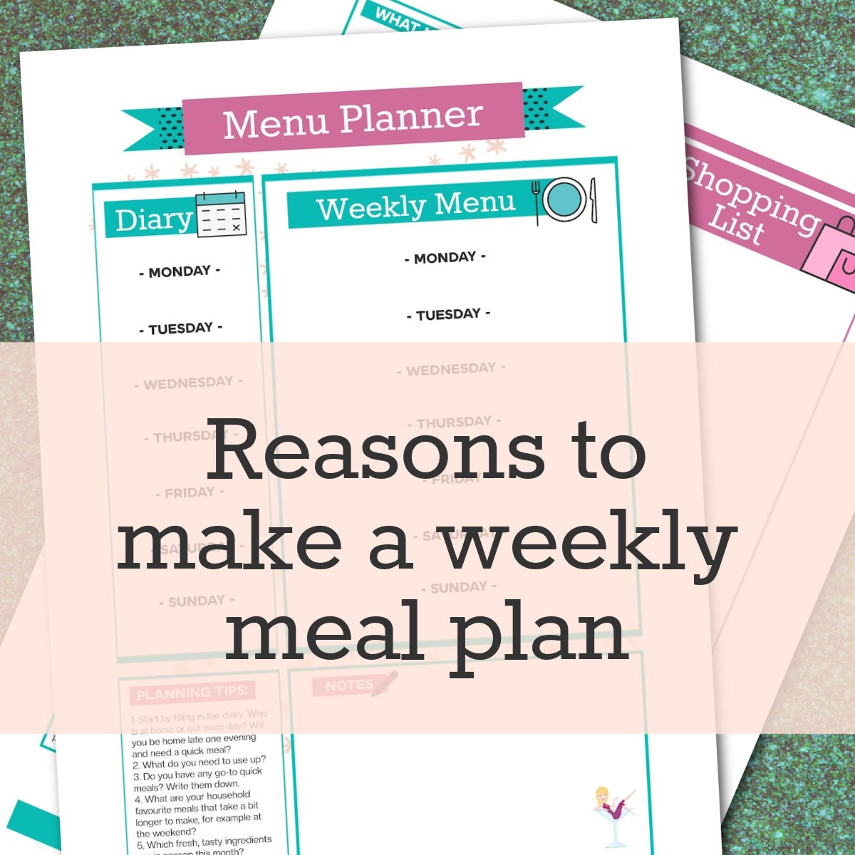 27 important reasons to make a weekly meal plan