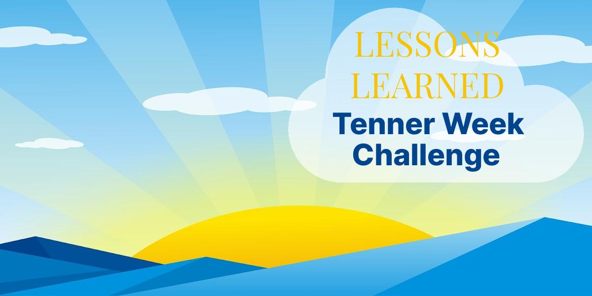 Tenner Week Challenge Jan 2023 lessons learned and how i got on