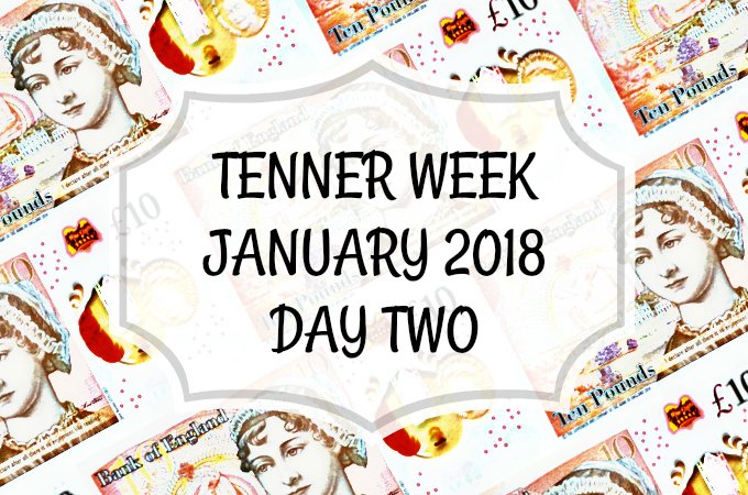 Tenner Week January 2018 £10 Challenge Day 2 two