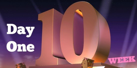 Tenner Week June 2014: Day 1: Menu & stocktake