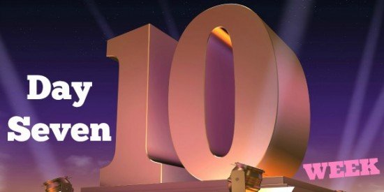 Tenner Week June 2014: Day 7: Take it easy day