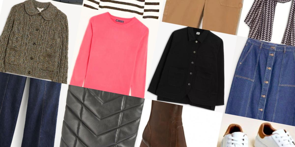 Winter to Spring Penny Golightly capsule wardrobe early 2023 large collage 2