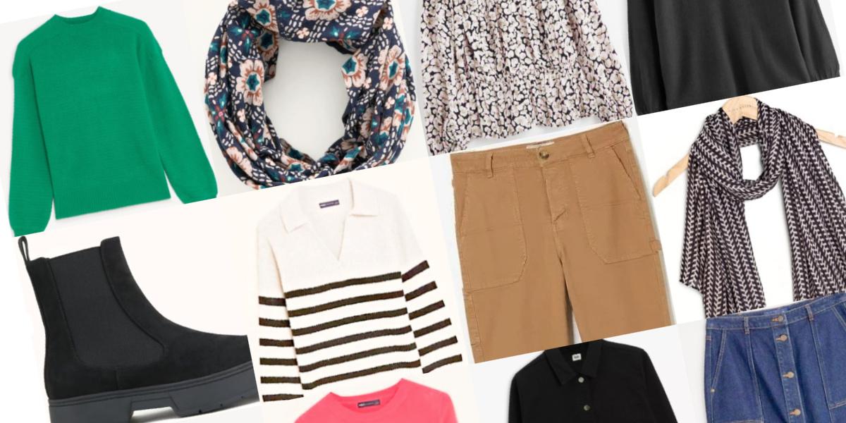 Winter to Spring Penny Golightly capsule wardrobe early 2023 large collage