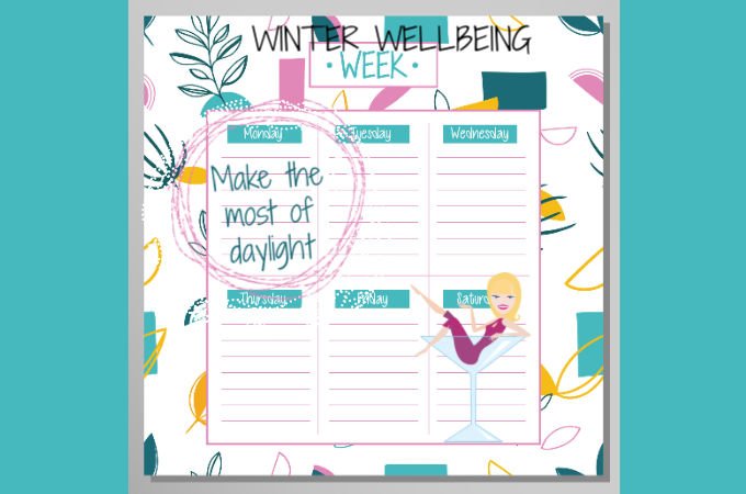 Winter Wellbeing Week Challenge Jan 2020 Day 1 Penny Golightly