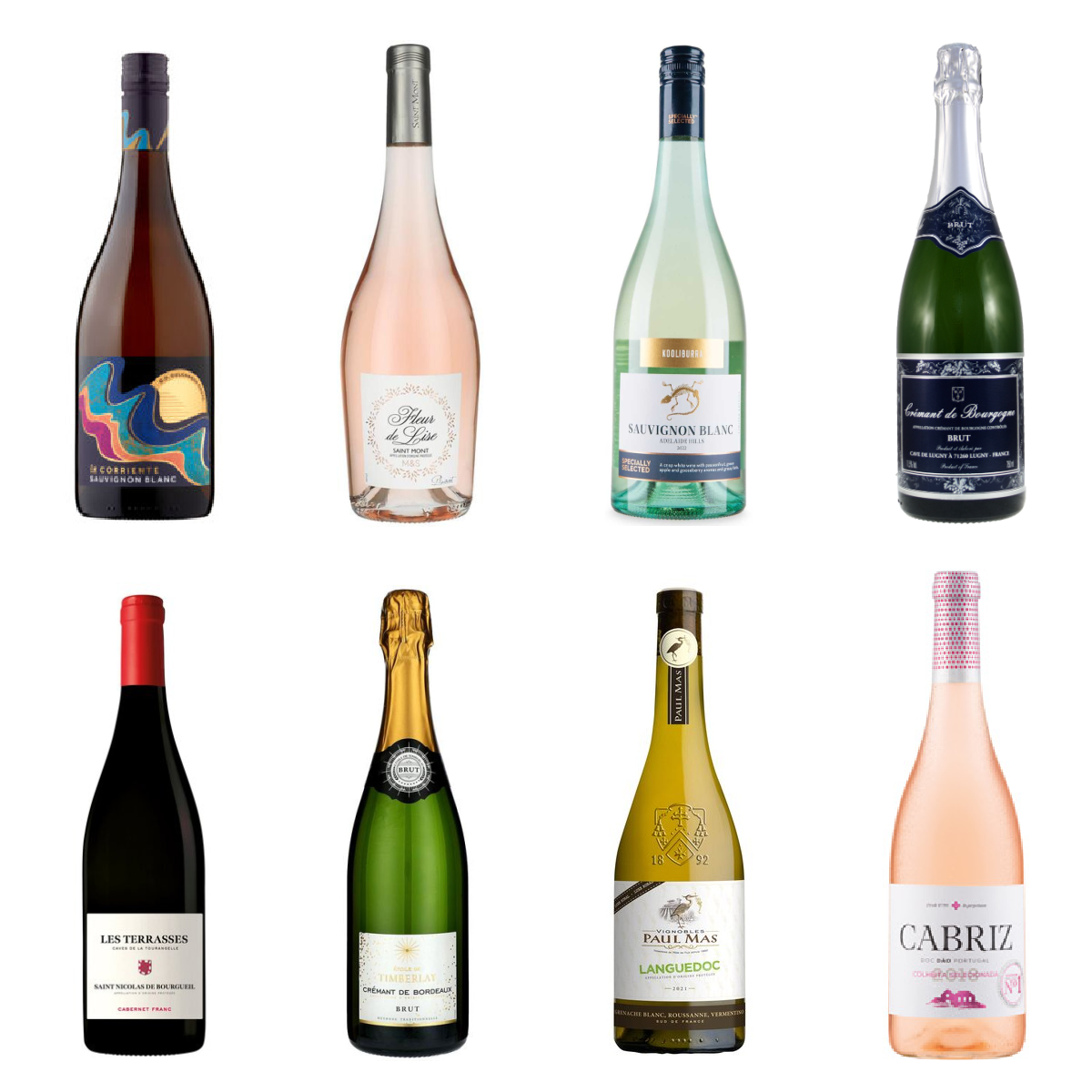Summer supermarket wines under £10 2023 cheap bargain wine